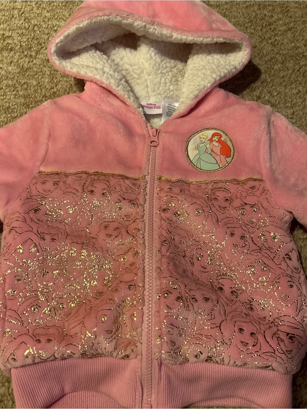 Pink Disney Princess Jacket